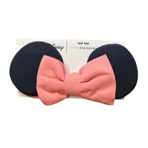 Little Sleepies Disney Minnie Mouse Luxe Bow Headband Size Newborn - 3T New
